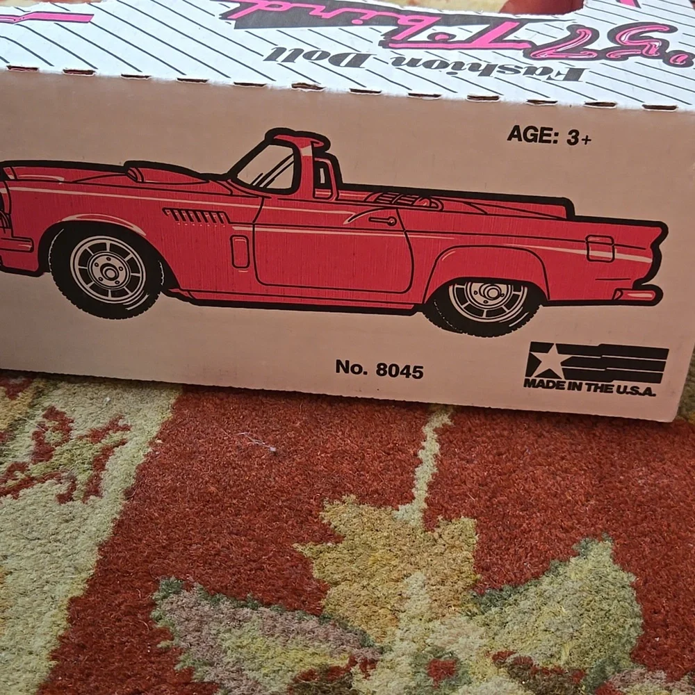 Pink Convertible Fashion Doll Car